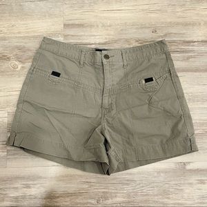 Xhiliration Green Shorts